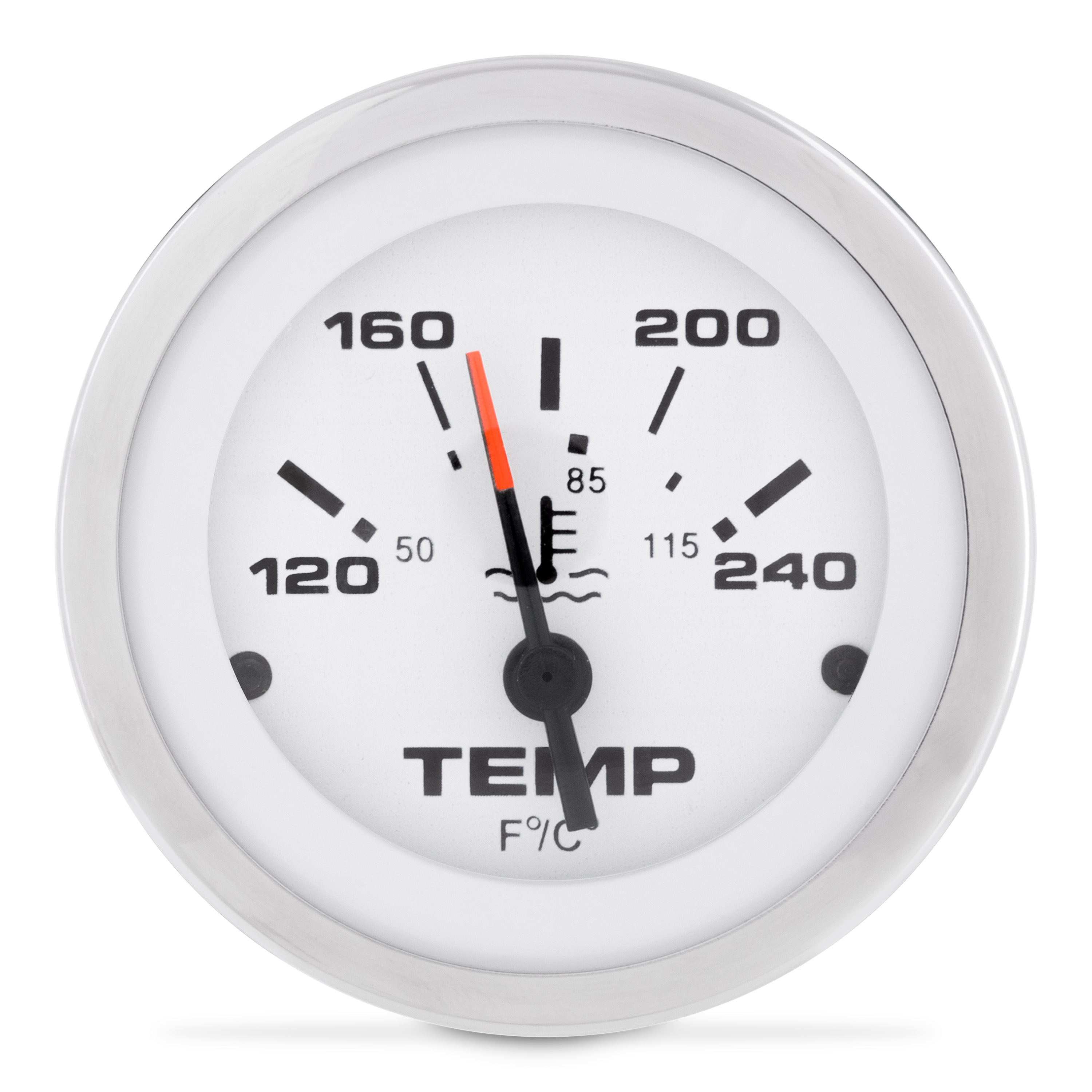 Water Temperature Gauge for Inboard and Outboard motors, Lido 2"